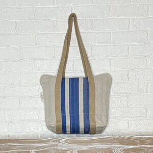 New Handmade Tote Bag - Vintage Hemp Linen